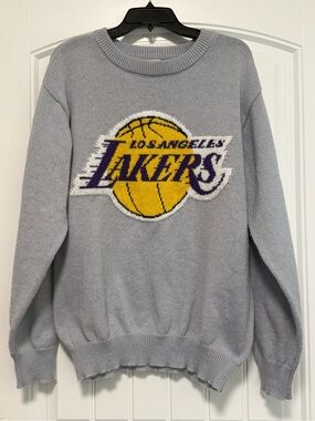 NBA Ultra Game Los Angeles Lakers Knit Crewneck Sweater